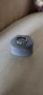 - Edelstahl Blau Topas Ring - Größe 19